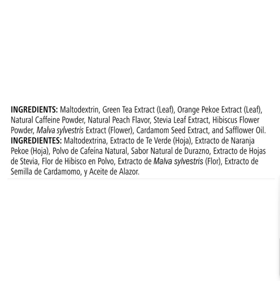 Herbalife Herbal Tea Concentrate: Peach 1.8 Oz.