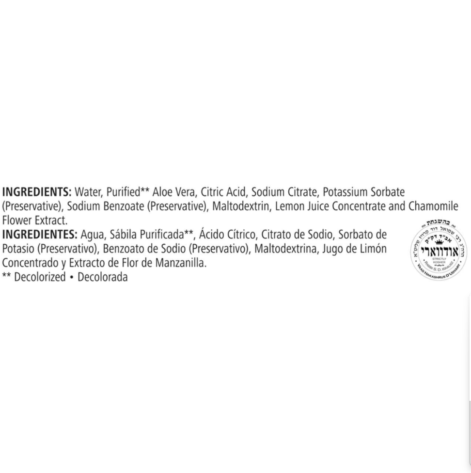 Herbal Aloe Concentrate – Original Flavor Aloe Drink, 1 Pint