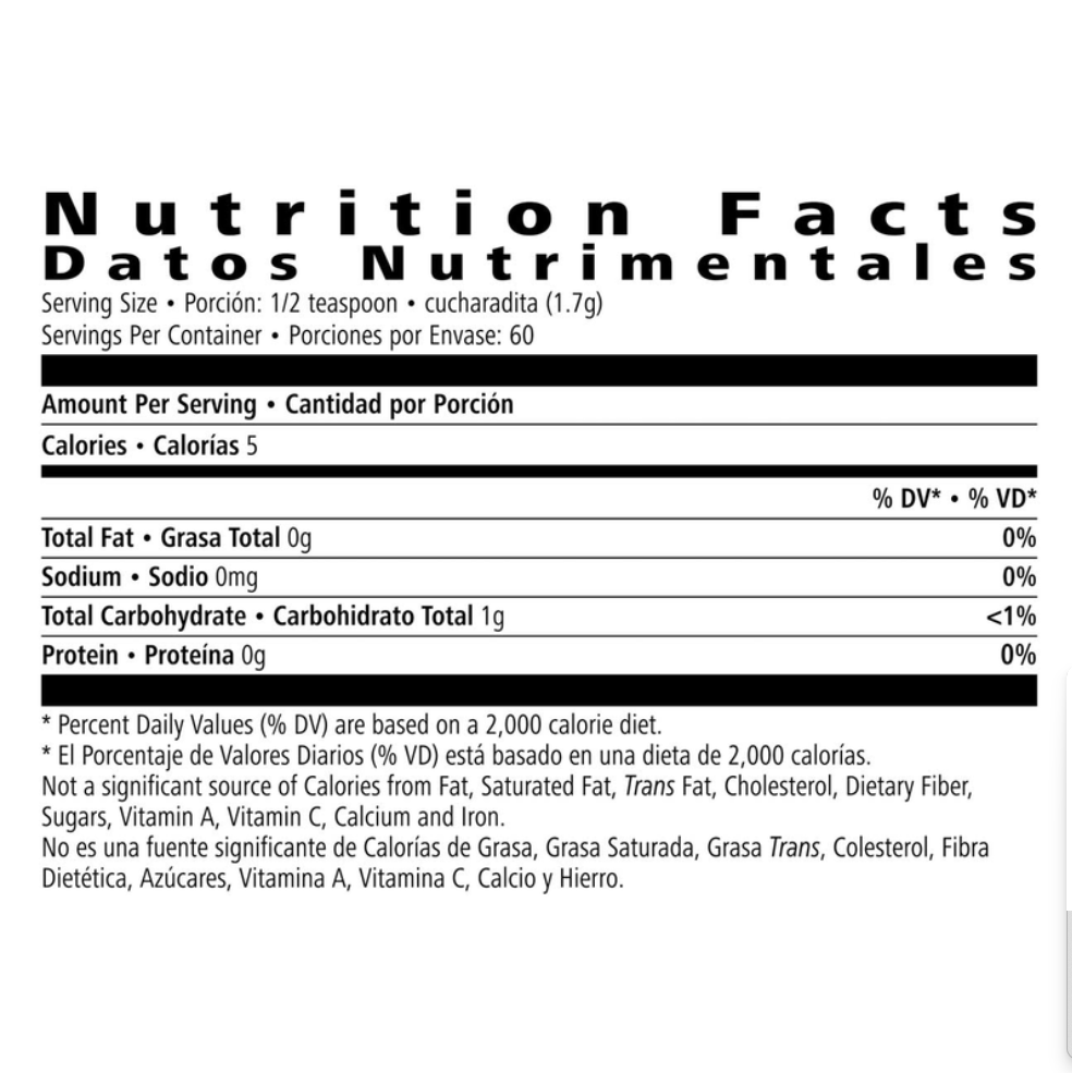 Herbal Tea Concentrate: Raspberry 3.6 OZ (102g)