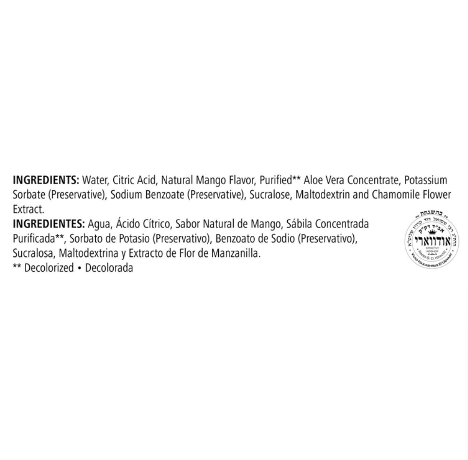 Herbal Aloe Concentrate: Mango Pint