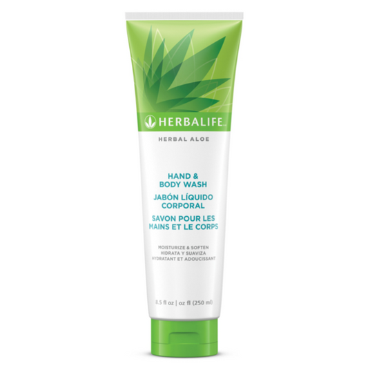 Herbal Aloe Hand & Body Wash – Aloe Vera Botanical Body Cleanser

