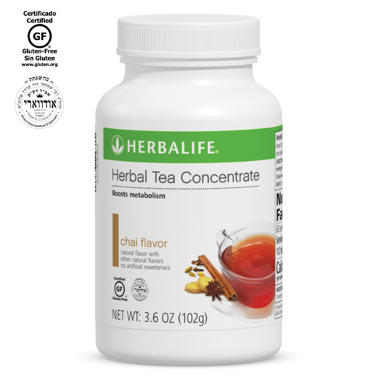 Herbal Tea Concentrate Chai Flavor – Non-GMO, Energizing Herbal Beverage
